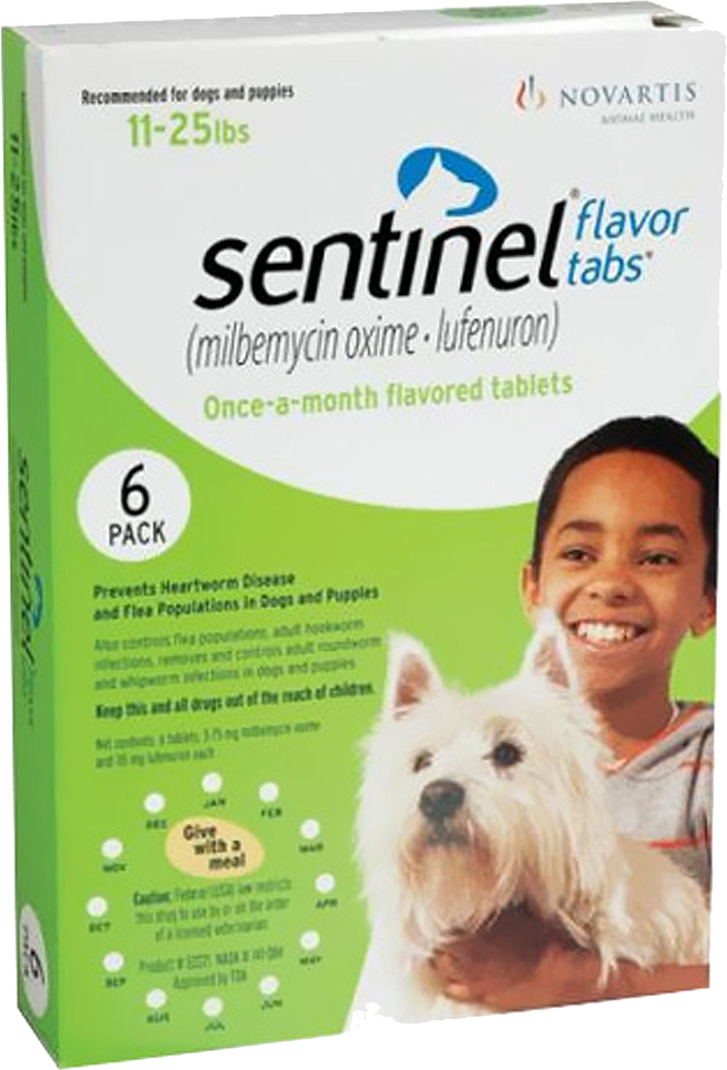 Sentinel Flavor Tabs