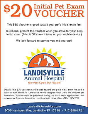 New Client Promotion - Landisville Animal Hospital